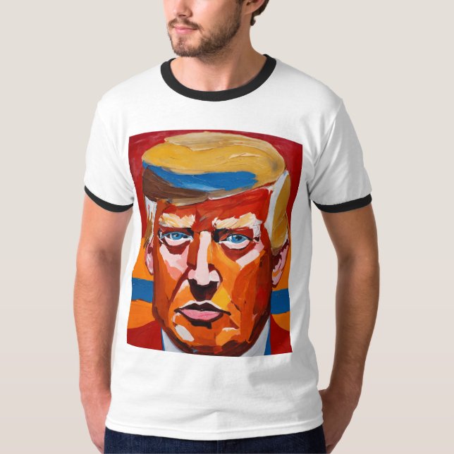 MAN_MANUEL LEADER DONALDTRUMP T-SHIRT (Devant)