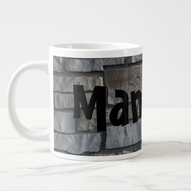 Man Mug For Your Bold Brew on a (Gauche)