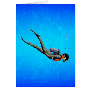 Man SCUBA Plongée