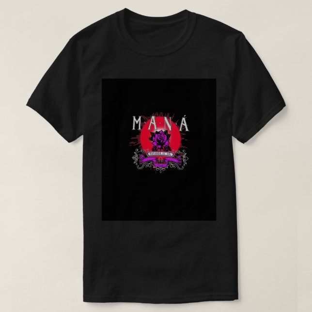 Maná band Graphic T-Shirt (Design devant)