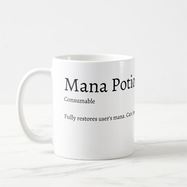 Mana Potion Mug (Gauche)