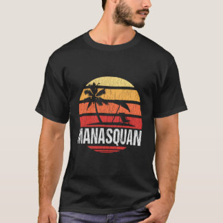 Manasquan Nj Beach Sweat - shirt à capuche rétro d