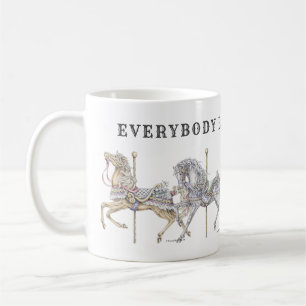 Manche Carrousel Horse Parade Mug