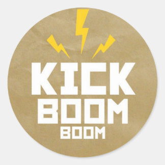 Manche Stickers Kick Boom Boom