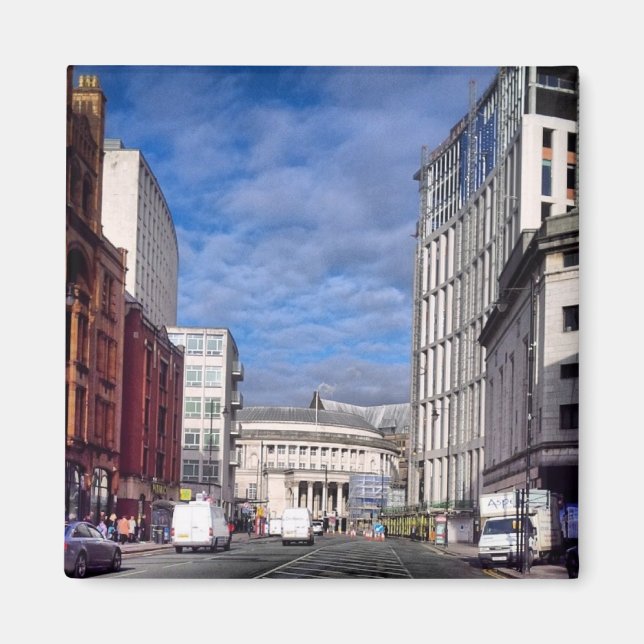 Manchester - Oxford Street Magnet (Devant)