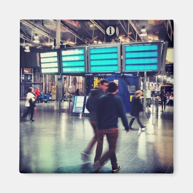 Manchester Piccadilly Station Magnet (Devant)