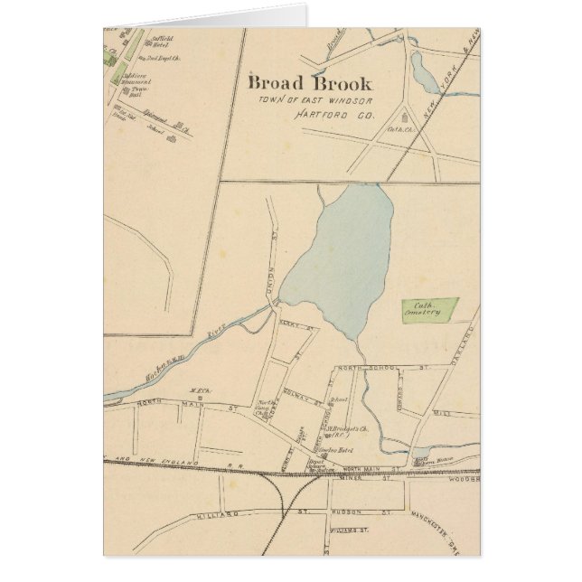 Manchester, Suffield, Grand Brook (Devant)