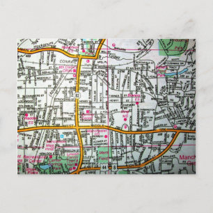 MANCHESTER, TC Carte Postale Carte Vintage