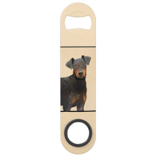 Manchester Terrier Peinture Art animal original