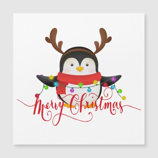Manchot de Noël (Devant)