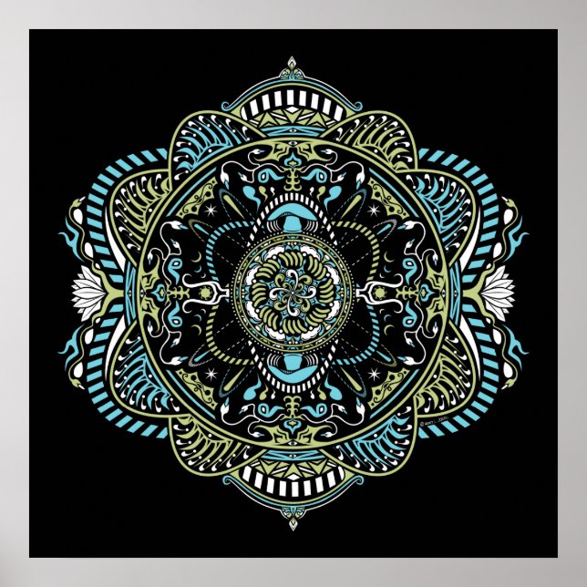 Mandala #9 - Poster (Devant)