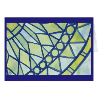 Mandala abstrait d'aquarelle