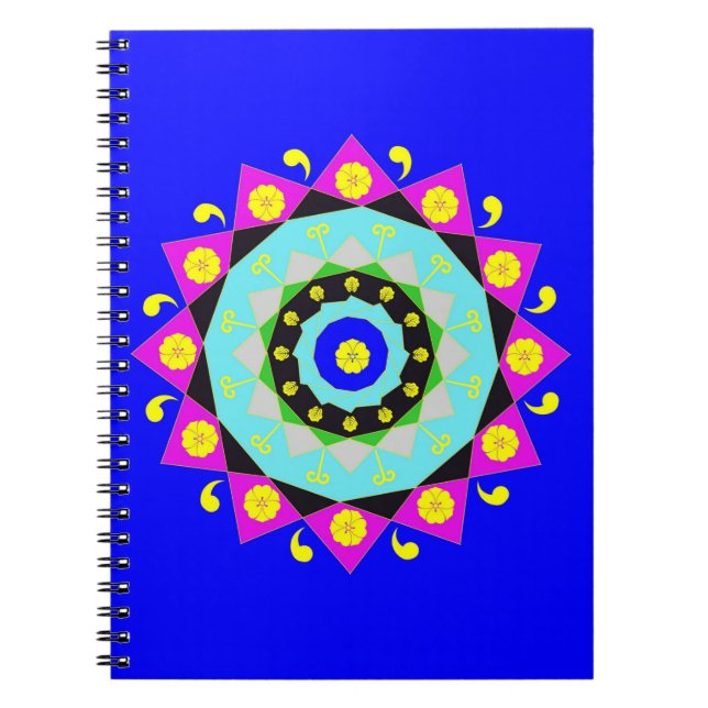 Mandala : Carnet décoratif (Devant)