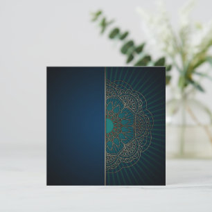 Mandala - Carte de voeux