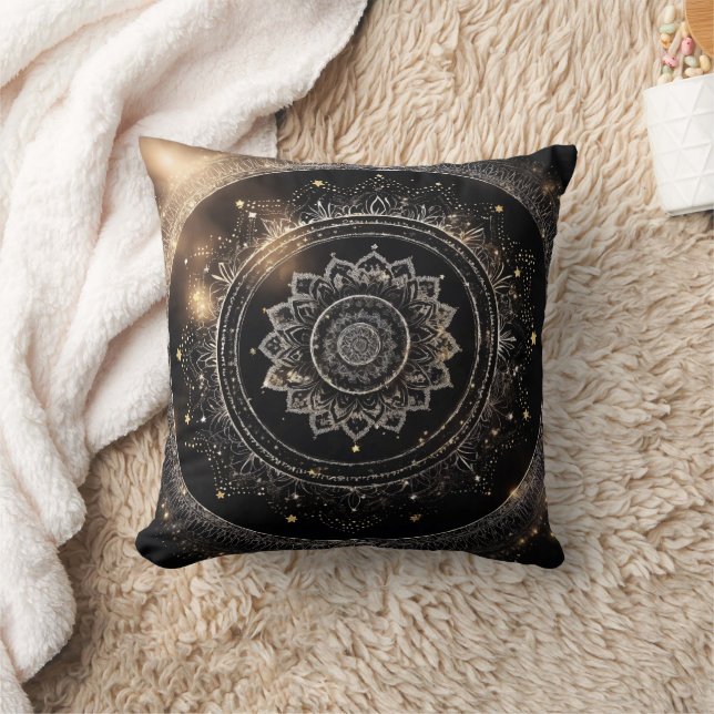 Mandala Coussin méditatif pour la paix intérieure (Couverture)