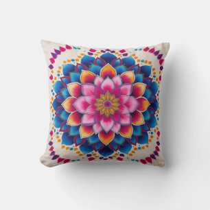 Mandala Coussins de tapis persans : des accents él