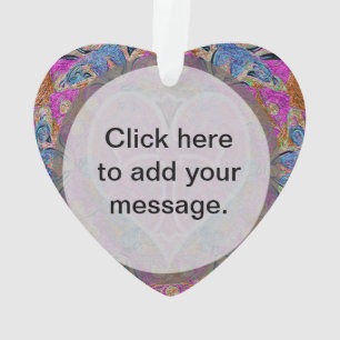 Mandala croisé de coeur par Amelia Carrie