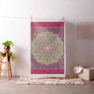Mandala curatif - tissu