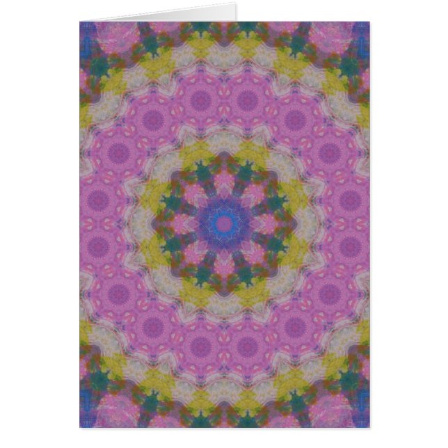 Mandala de couleurs en pastel (Devant)