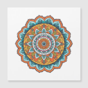 mandala de différentes couleurs