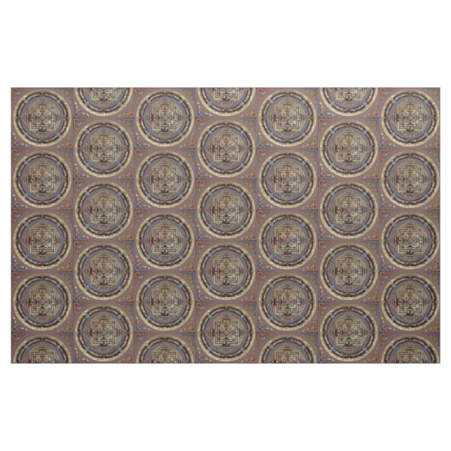Mandala de Kalachakra un tissu (Fat Quarter)