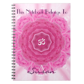 Mandala de roses, carnet