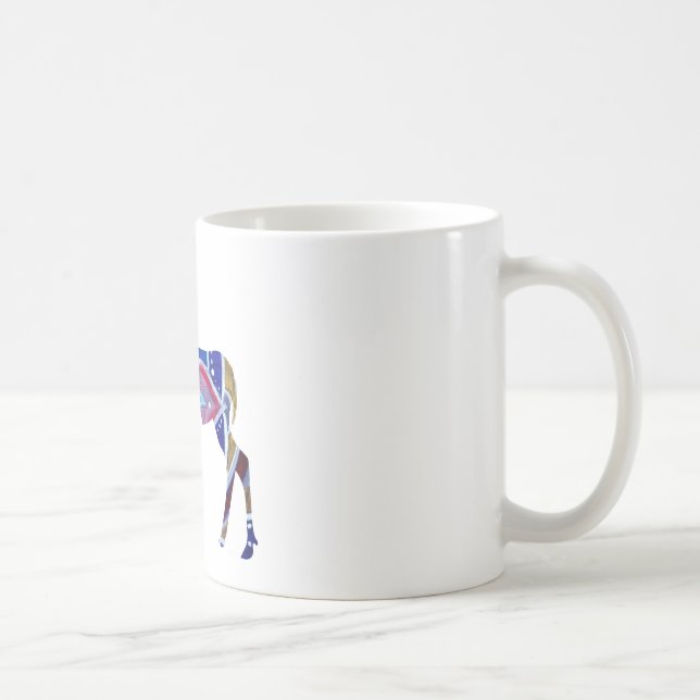 Mandala Deer 325 ml Mug classique (Droite)