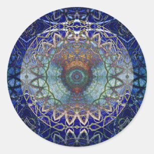 Mandala des autocollants de Web de Noedic