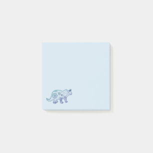 Mandala Dinosaur Art Post-it® Notes