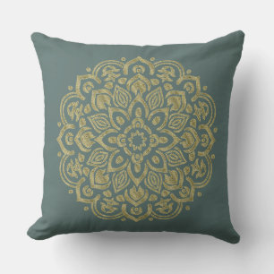 Mandala Doré - Oreiller