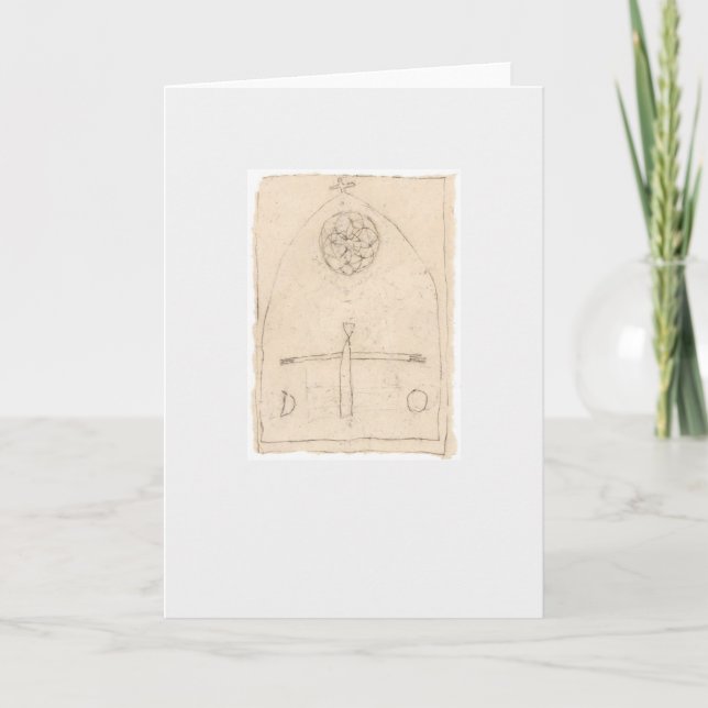 Mandala et la carte de la cathédrale (Devant)