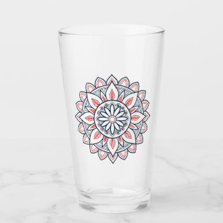 Mandala Floral - Design de verre