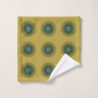 Mandala floral motif sans couture pour retraite Ze