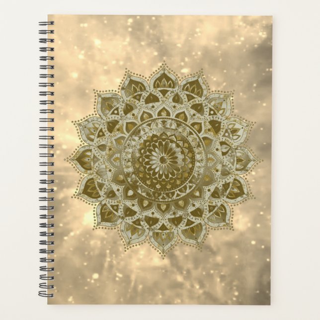 Mandala indien de style coloré chic 4 (Devant)