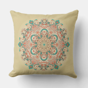 Mandala Kaléidoscope Mandala - Oreiller