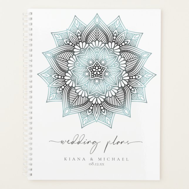 Mandala Lace Mariage lt. Blue ID968 (Devant)