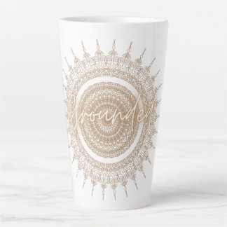 Mandala Latte Mug Classique