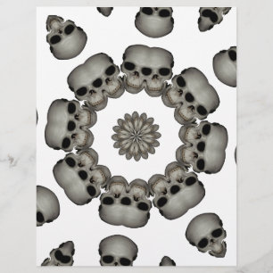 Mandala, le crâne humain déplaisant