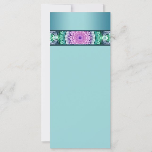 Mandala Lily d'eau moderne (Devant)