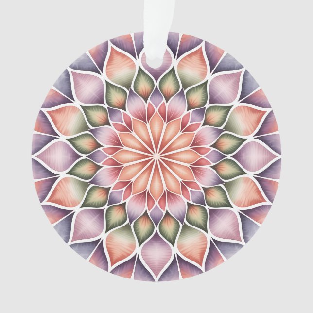 Mandala magenta victorien (devant)