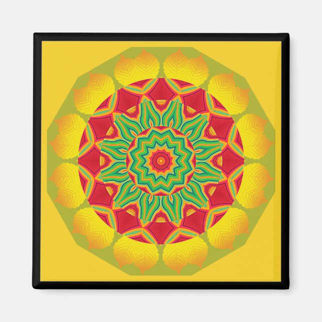 Mandala Magnet (Devant)