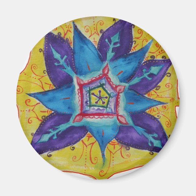 Mandala Magnet (Devant)