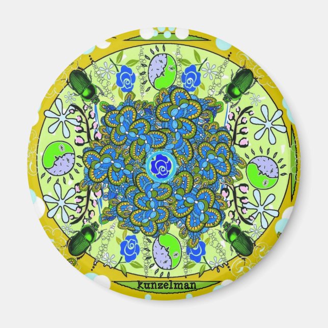 MANDALA MAGNET "BOG OUG" (Devant)