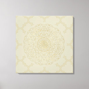 Mandala marocain - Toile enveloppée