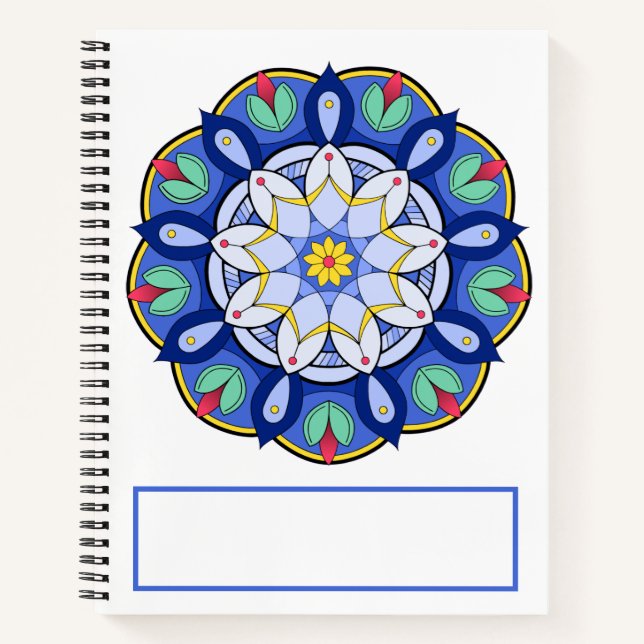 Mandala Motif 01 Carnet (Devant)