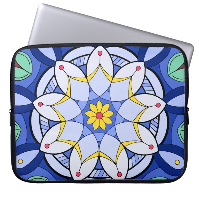 Mandala Motif 01 Sac électronique (Devant)