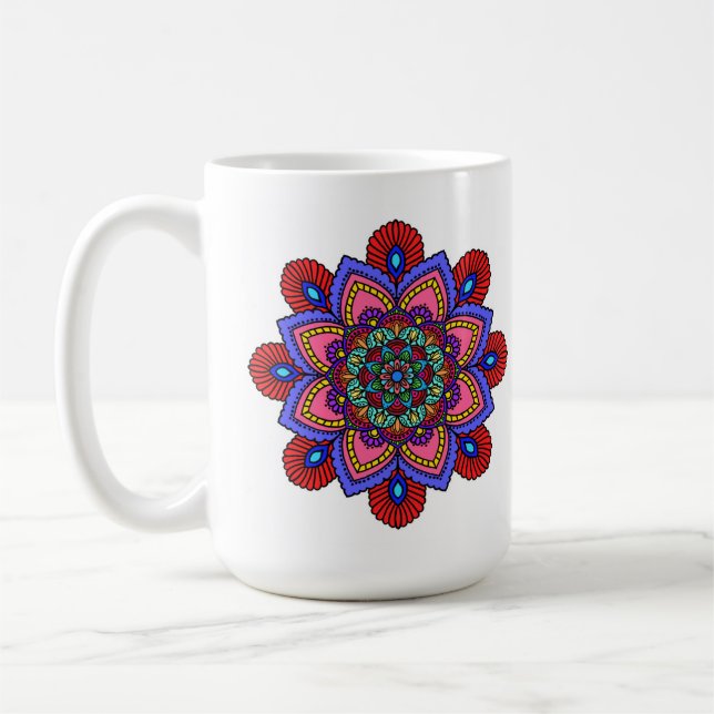  Mandala Mug (Gauche)