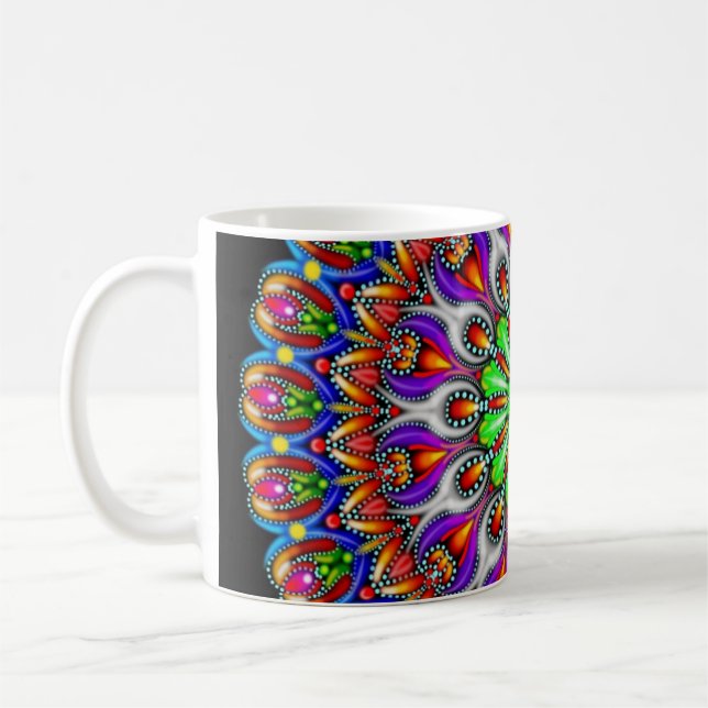 Mandala mug 5 (Gauche)