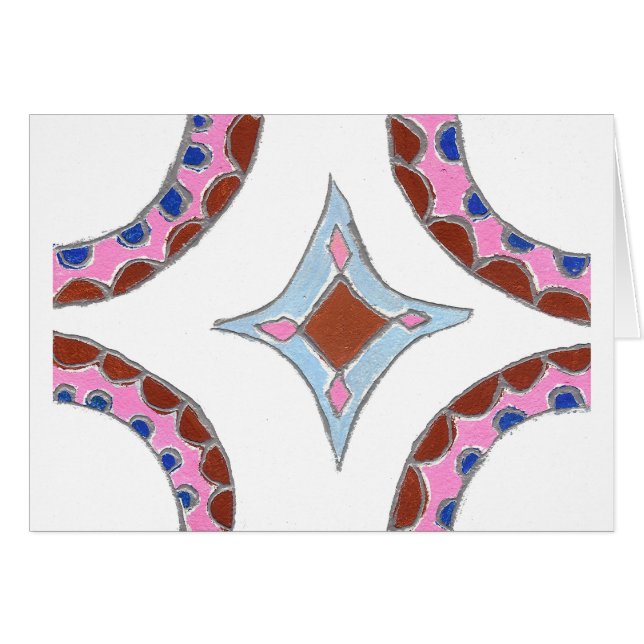 Mandala Oil Peinture Art Imprimer (Devant horizontal)