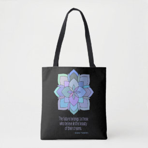 Mandala Roosevelt Sac fourre-tout de citation beau